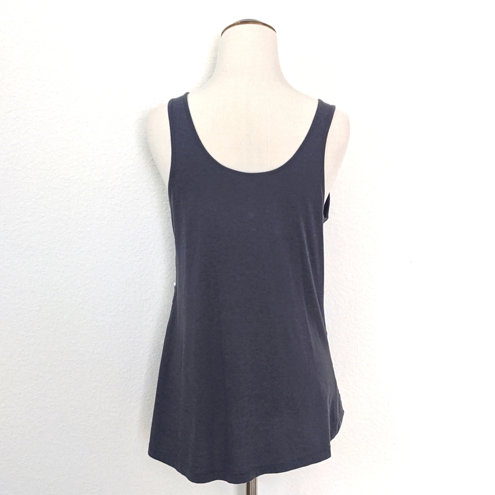 Gray Sequin Top SX - Picture 2 of 3